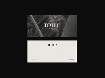 Totec Hotel Branding boutique branding design font graphic hotel identity juste lithuania logo logomark logotype mark navickaite photography tropical type typography vilnius