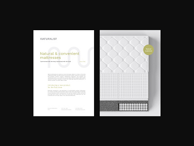 Naturalist Mattresses Branding