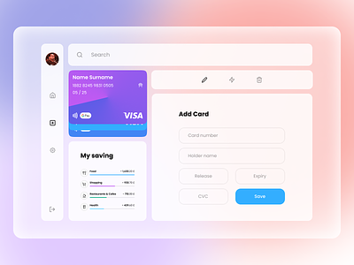 Finance: Website interface | Daily Design
