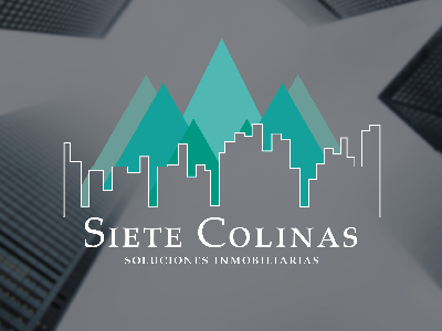 Siete Colinas brand graphic design logo logo desig
