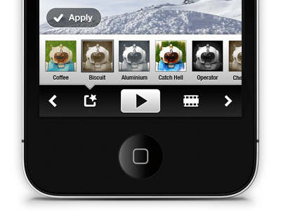 Moquu for iPhone | Effects effects ios iphone moquu tabbar