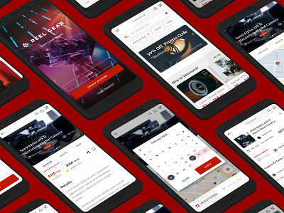 Reel Gear Film Community App app branding branding design clean design ecommerce flat interactiondesign portfolio product design ui ux