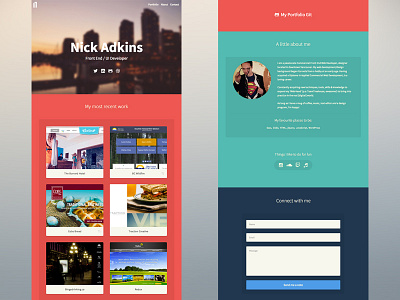 NickAdkins.com portfolio