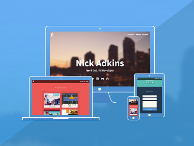 NickAdkins.com Portfolio - Responsive Views