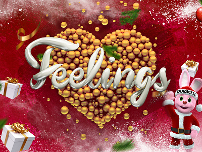 Design for Duracell conference "Feelings" cake cake design christmas conference digital art event decoration feelings food design graphic art graphic design key visual new year photozone presswall