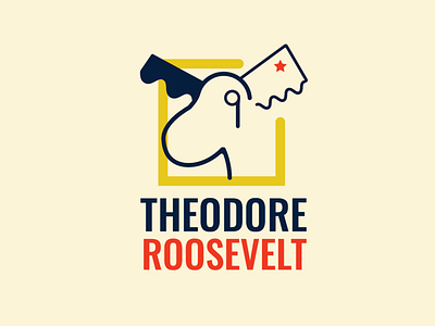 Teddy Roosevelt Campaign Logo brand identity branding campaign icon illustration illustrator logo logodesign san antonio texas vector visual identity