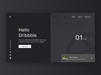 Hello Dribbble!