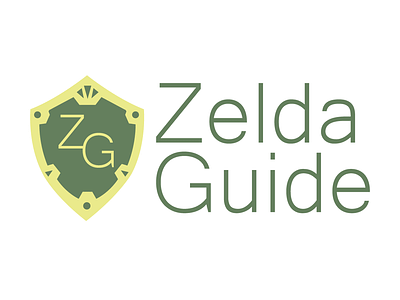 Zelda Guide - Day 2 challange logo logo a day logoaday logochallange logocore zelda zeldalogo