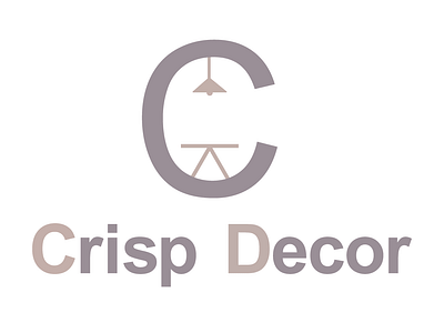 Crisp Decor - Day 12 logo logo a day logoaday logochallange logocore logodesign