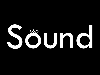 Sound 360 - Day 13 logo logo a day logoaday logochallange logocore logodesign