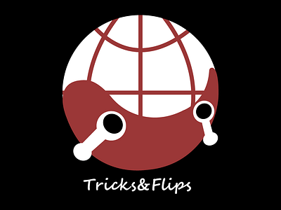 Tricks&Flips - Day 23 logo logo a day logoaday logochallange logocore logodesign
