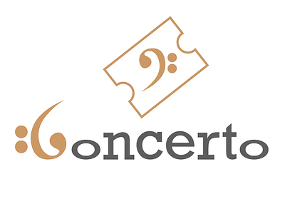 Concerto - Day 25 logo logo a day logoaday logochallange logocore logodesign