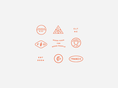 Francie & Co supporting elements