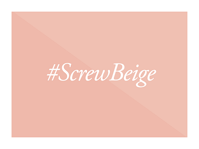 Screw Beige hashtag holistic health peach screw beige the whole daily
