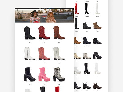 ROC Boots 👢- Collection Page australia ecommerce flux flux.agency melbourne shopify shopifyplus ui ux ux design