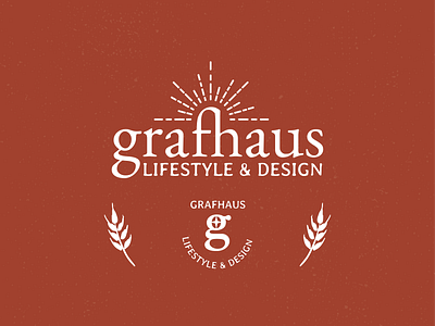 grafhaus branding brand identity branding freelance identity lifestyle lifestyle blog logo logodesign mark natural organic plant submark typography