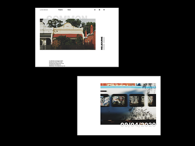Photography folio concept design folio melbourne minimal photography ui web webdesign
