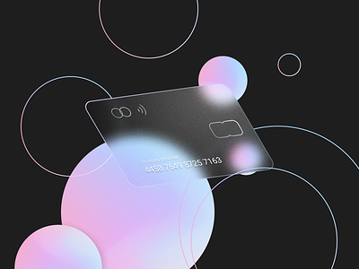 Glass Card card design ecommerce figma glass melbourne ui web