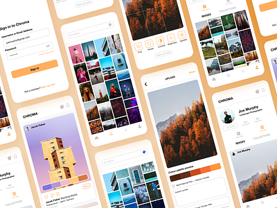 Chroma — Photo sharing platform focused around colour