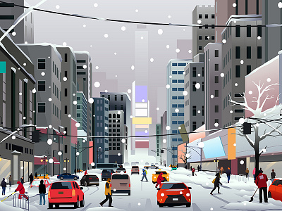 Snowy City