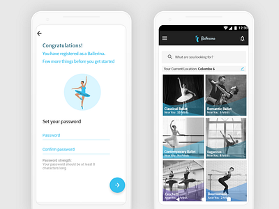 Ballerina - Mobile App 2
