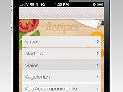 Cooking app 2 app design food graphic graphic design ios ui ux