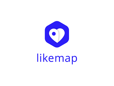 Likemap branding icon instagram logo map
