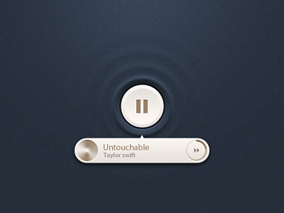 Player app button icon interface leonwu light player white widgets wl3x