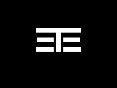 ETE logo brand branding creative design identity logo vector