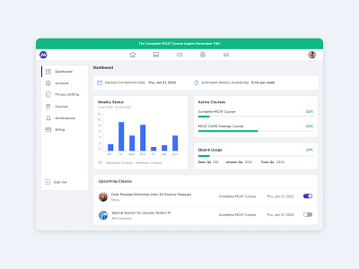 Admin Dashboard