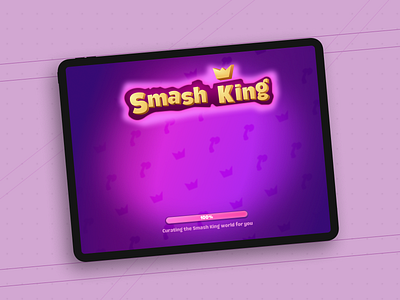 👑Smash King 2020 3d basics design dribbble effect exploring figma gamedesign gameui illustration laodingscreen logo matc3 metagame minimal ui uidesign uielements