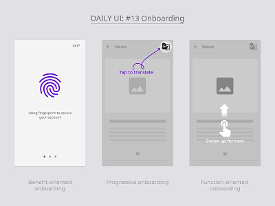 Daily UI : #13 Onboarding 13 2019 basics dribbble benifit dailychallenges dailyui function learning onboarding oriented progressive smashingmagazine uidesign uiux webdesign