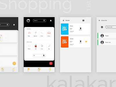 Shopping list creator 2019 basics identification illustration minnesota mobile of problem project ui university userresearch ux