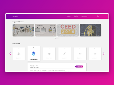 Education web 2019 basics color design education exploring gradient minimal need uiux webdesign website concept