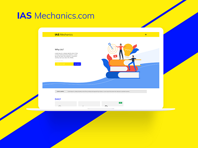 IAS Mechanics 2020 2020 trend art direction coaching design dribbble product uidesign uxdesign webdesign