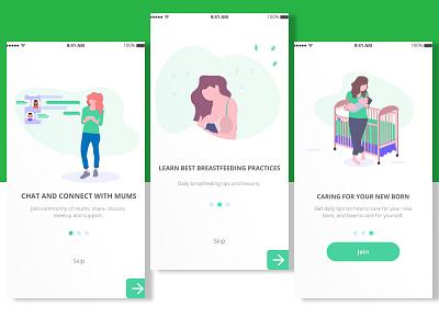 Onboarding Screens