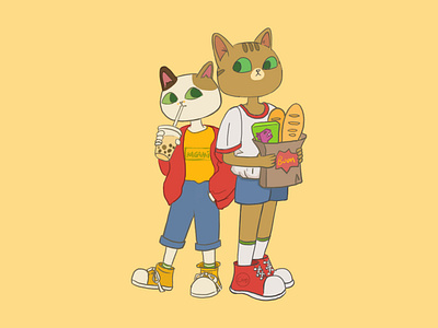 my cats boom and kami 插图