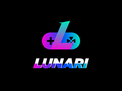 Lunari modern gaming logo