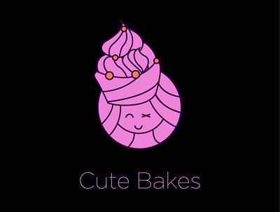 Baking logo design bakery baking brand identity branding business cake logo femine logo design logomark logotype modern