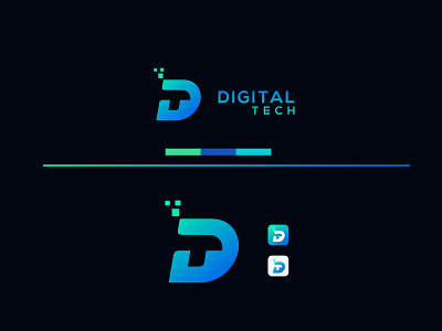 Digital Tech Logo Design