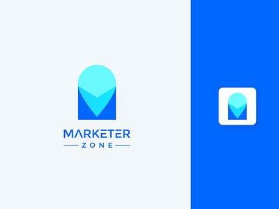 Marketer logo design, branding
