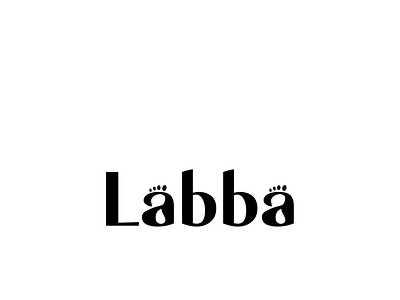 Labba logo design for walking app