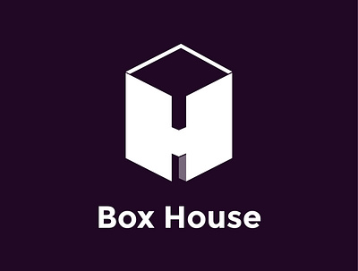 Box House logo design for sale box builder hijklmnop house identity letter logo logo design logofolio logomark logotype realestate square