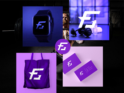 Letter F+G Initial Logo design, branding