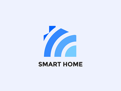 Smart Home logo design, brand identity