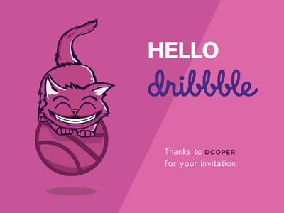 Debut of me on dribbble