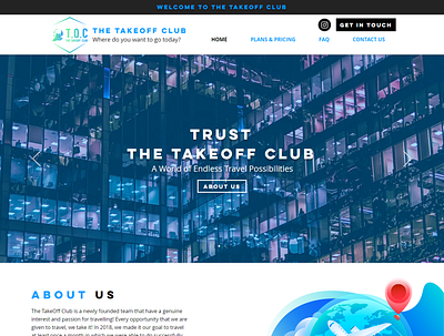 The Take Off Club - Wix Based website web design website design website developer wix wix master wix master wix web wix web wix website