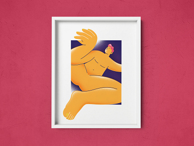 Descoberta apple pencil body decor foot hand home human illustration ipad pro man naked nude people procreate