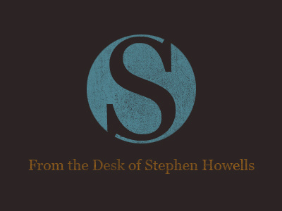 From the Desk of Stephen Howells blog dark logo