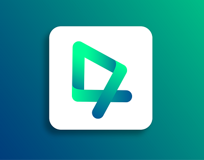 Arrow app design icon illustration logo vector web website